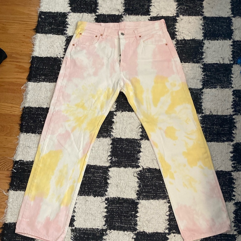 Men’s Levi's Tie-Dye 501 ‘93 Straight Leg Jean | Button Fly | Size 32W x 30L